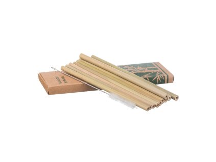 Slamke od bambusa - set 10 kom.