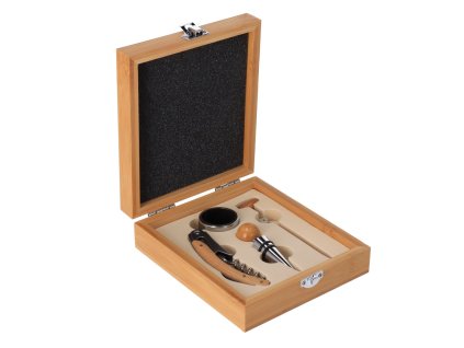 Set dodataka za vino od bambusa