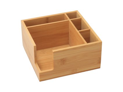 Stalak od bambusa za pribor za jelo i salvete