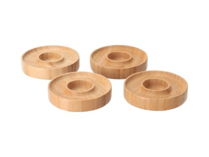 Stalak za jaja od bambusa - 4 kom.