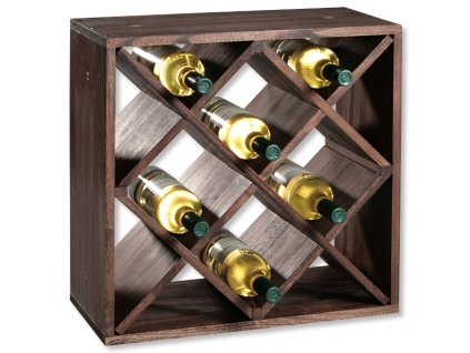 Stalak za vino bor II - 50 x 50 x 25 cm
