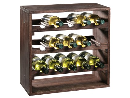 Stalak za vino bor III - 50 x 50 x 25 cm