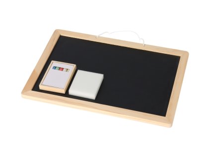 Dječja ploča s kredom i spužvom