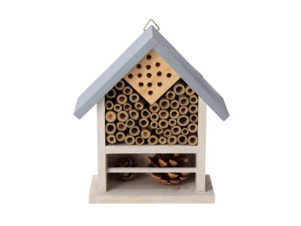 Kućica za insekte sa sivom nadstrešnicom