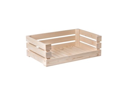 Otvorena drvena gajba 60 x 39 x 20 cm