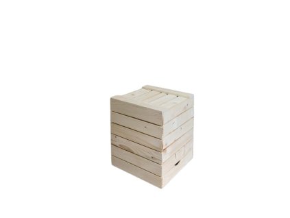 Drvena gajba za sjedenje 30 x 35 x 30 cm