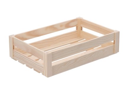 Drvena gajba velika (plitka)