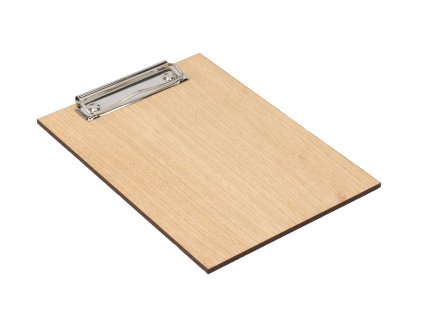 Drvena ploča s klip kvačicom A5 - hrast