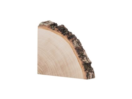 Drvena podmetač od četvrtine debla breze