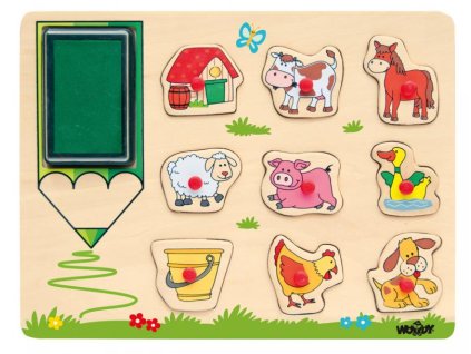 Drveni žigovi sa životinjama