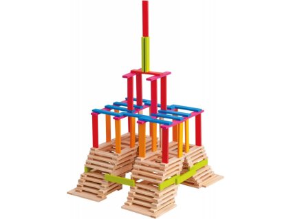 Drvene kocke u kanti