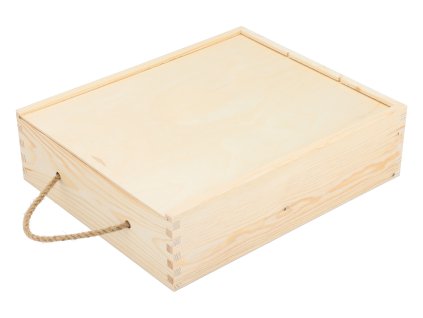 Drvena škrinja za vino IV