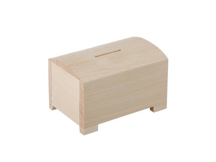 Drvena škrinja kasica