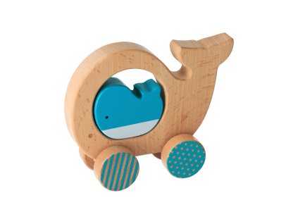 Drveni kit na kotačima