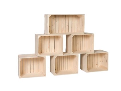 Drveni sanduci biblioteka 140 x 90 x 24 cm