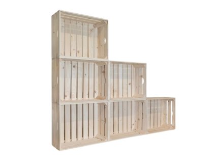 Drveni sanduci biblioteka 150 x 120 x 20 cm