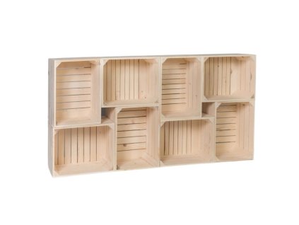 Drveni sanduci biblioteka I 70 x 140 x 24 cm