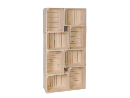 Drveni sanduci biblioteka II 70 x 140 x 24 cm