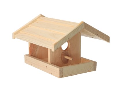 Drvena hranilica za ptice bor
