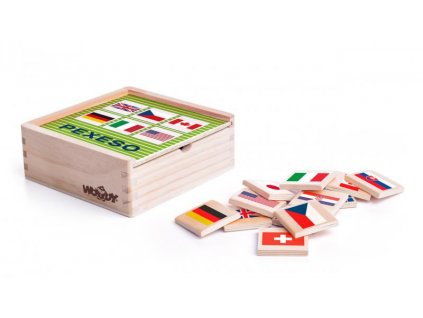 Drvena igra memorije zastave