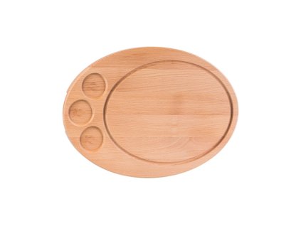 Drvena daska za posluživanje bifteka