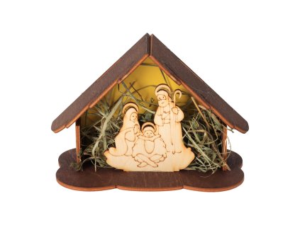 Drvene jaslice za Božić IX