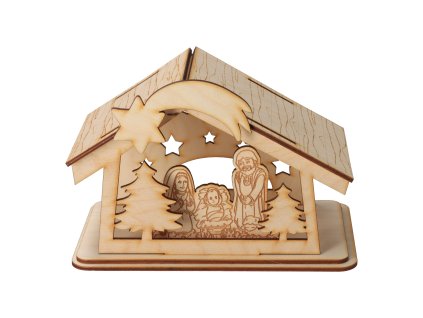 Drvene jaslice za Božić VII
