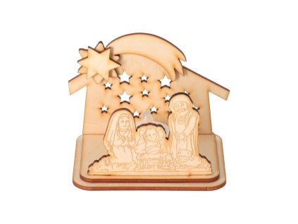 Drvene jaslice za Božić VIII