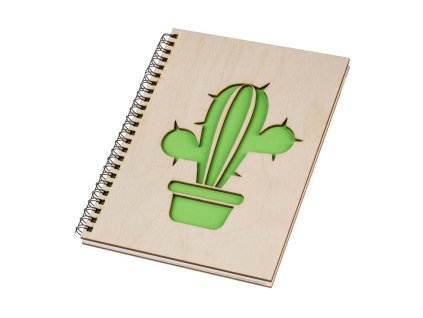Drveni blok A5 - kaktus I