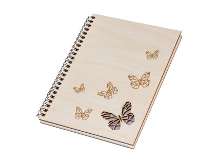 Drveni blok A5 - leptiri