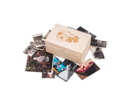 Drvena kutija za fotografije