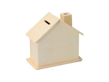 Drvena kućica kasica