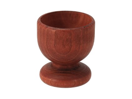 Drvena čašica za jaje 5 cm - tamna
