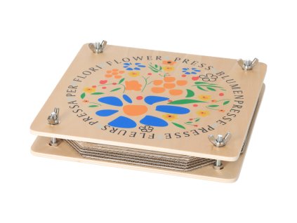 Drvena preša za cvijeće