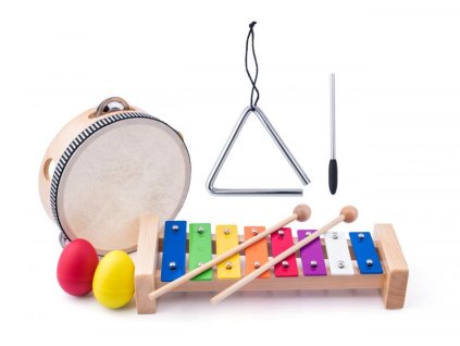 Drveni glazbeni set