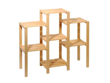 Drvena stalaža za cvijeće sa 7 polica