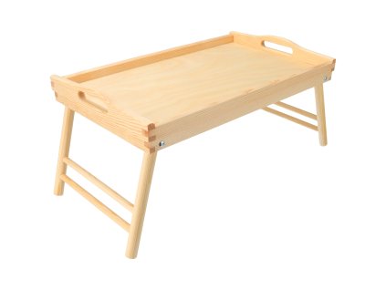 Drveni poslužavnik za krevet 50x30 cm