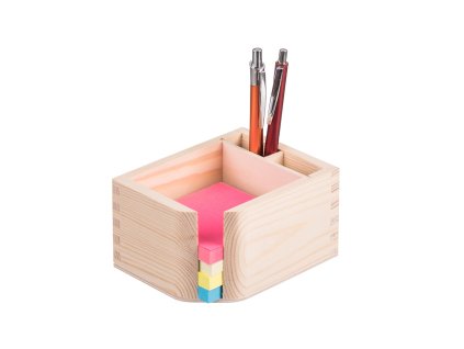 Drveni stalak za bilježnice i olovke