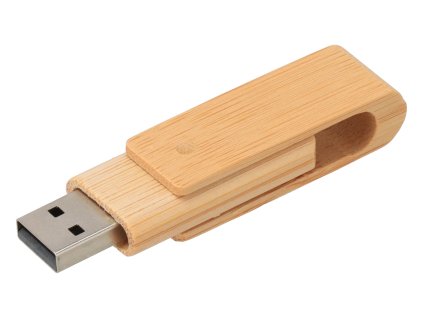 Drveni USB disk 16GB - bambus