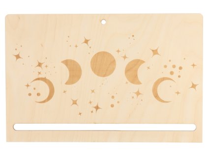 Drveni izrez pravokutnik - Mjesečeve mijene