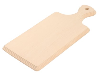 Fino obrađena daska za rezanje s ručkom velika