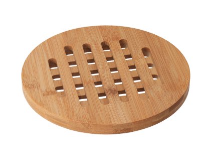 Okrugli podmetač od bambusa za lonac - 19 cm