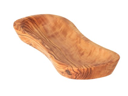 Posudica od maslinovog drveta u obliku slova Z