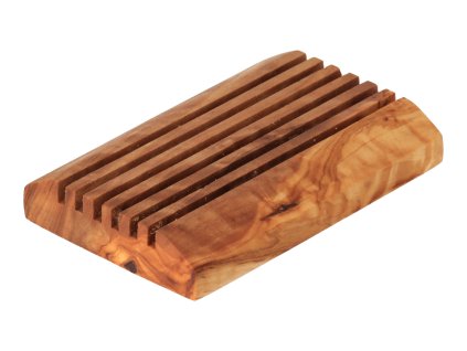 Držač za sapun od maslinovog drveta četvrtasti