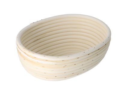 Košarica ratan ovalna 24x18,5x9 cm