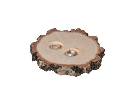 Podloga s korom za vjenčano prstenje