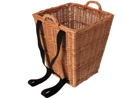 Pleteni koš za leđa četvrtasti veliki