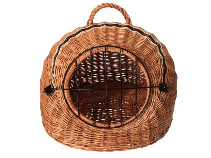 Pleteni transporter za mačke, prirodni