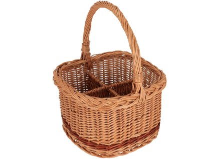 Pleteni nosač za 4 boce