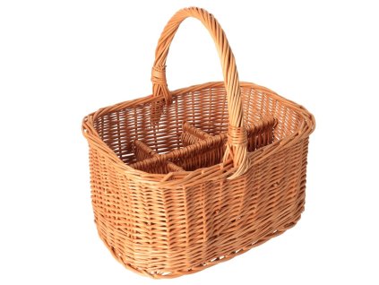 Pleteni nosač za 6 boca